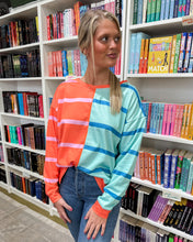 Load image into Gallery viewer, Albany Striped Knit Top