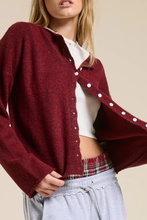 Load image into Gallery viewer, Highlands Button Down Cardigan in Oatmeal