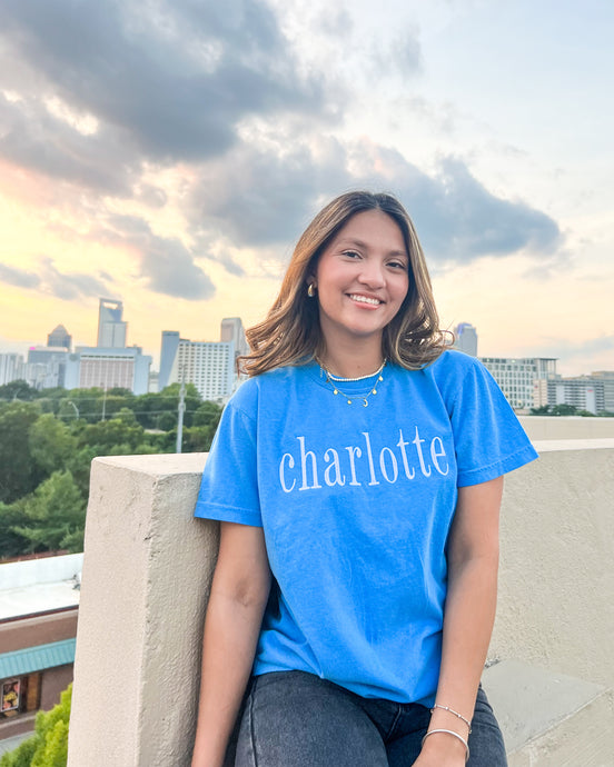 Queen City Blue Tee in Two Options