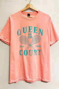 The Valley Tee Collection: Queen of the Court Tee
