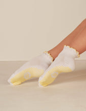 Load image into Gallery viewer, Ruffle Grip Pilates Sock in Butter Yellow