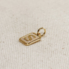 Load image into Gallery viewer, Paris Jewelry Collection: Textured Initial Charm PREORDER