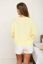 Load image into Gallery viewer, Hudson Buttoned Cardigan in Butter Yellow