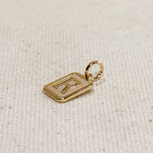 Load image into Gallery viewer, Paris Jewelry Collection: Textured Initial Charm PREORDER