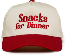 Load image into Gallery viewer, Kids Hat Collection: Snacks for Dinner Kids Hat