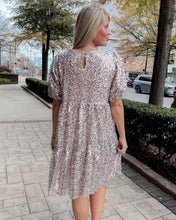 Load image into Gallery viewer, Seventh Avenue Sequin Babydoll Dress