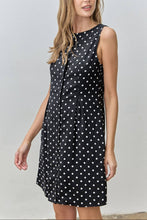 Load image into Gallery viewer, Belle Meade Polka Dot Mini Dress