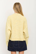 Load image into Gallery viewer, Charlottetown Marled Button Down Cardigan in Yellow