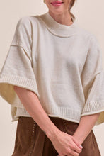 Load image into Gallery viewer, Bloomington Knit Mockneck in Ivory