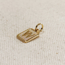 Load image into Gallery viewer, Paris Jewelry Collection: Textured Initial Charm PREORDER