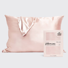 Load image into Gallery viewer, The Self Care Collection: Blush Satin Pillowcase