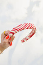 Load image into Gallery viewer, Arlington Gingham Headband in Two Colors