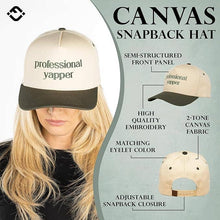 Load image into Gallery viewer, Professional Yapper Hat in Olive+Beige