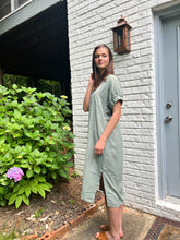 Load image into Gallery viewer, Cocoa Beach Midi Dress in Sage