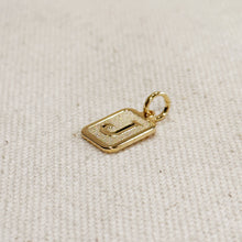 Load image into Gallery viewer, Paris Jewelry Collection: Textured Initial Charm PREORDER