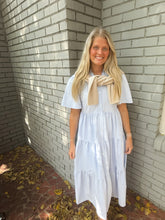 Load image into Gallery viewer, Hampstead Tie Front Cardigan in Cream