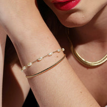 Load image into Gallery viewer, Paris Jewelry Collection: Gold + Pearl Cuff
