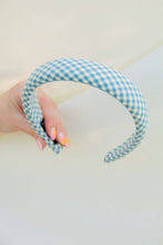 Load image into Gallery viewer, Arlington Gingham Headband in Two Colors