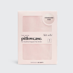 The Self Care Collection: Blush Satin Pillowcase