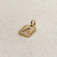 Load image into Gallery viewer, Paris Jewelry Collection: Textured Initial Charm PREORDER