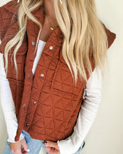 Load image into Gallery viewer, Gastonia Triangle Quilted Vest