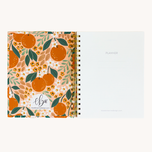 Durham Organization Collection: Peonies and Tulip Large Undated Planner