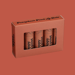 The Self Care Collection: Pomegranate Peach Lip Balm