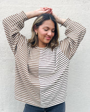 Load image into Gallery viewer, Carlsbad Neutral Striped Top