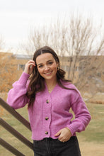 Load image into Gallery viewer, Atmore Cardigan In Orchid