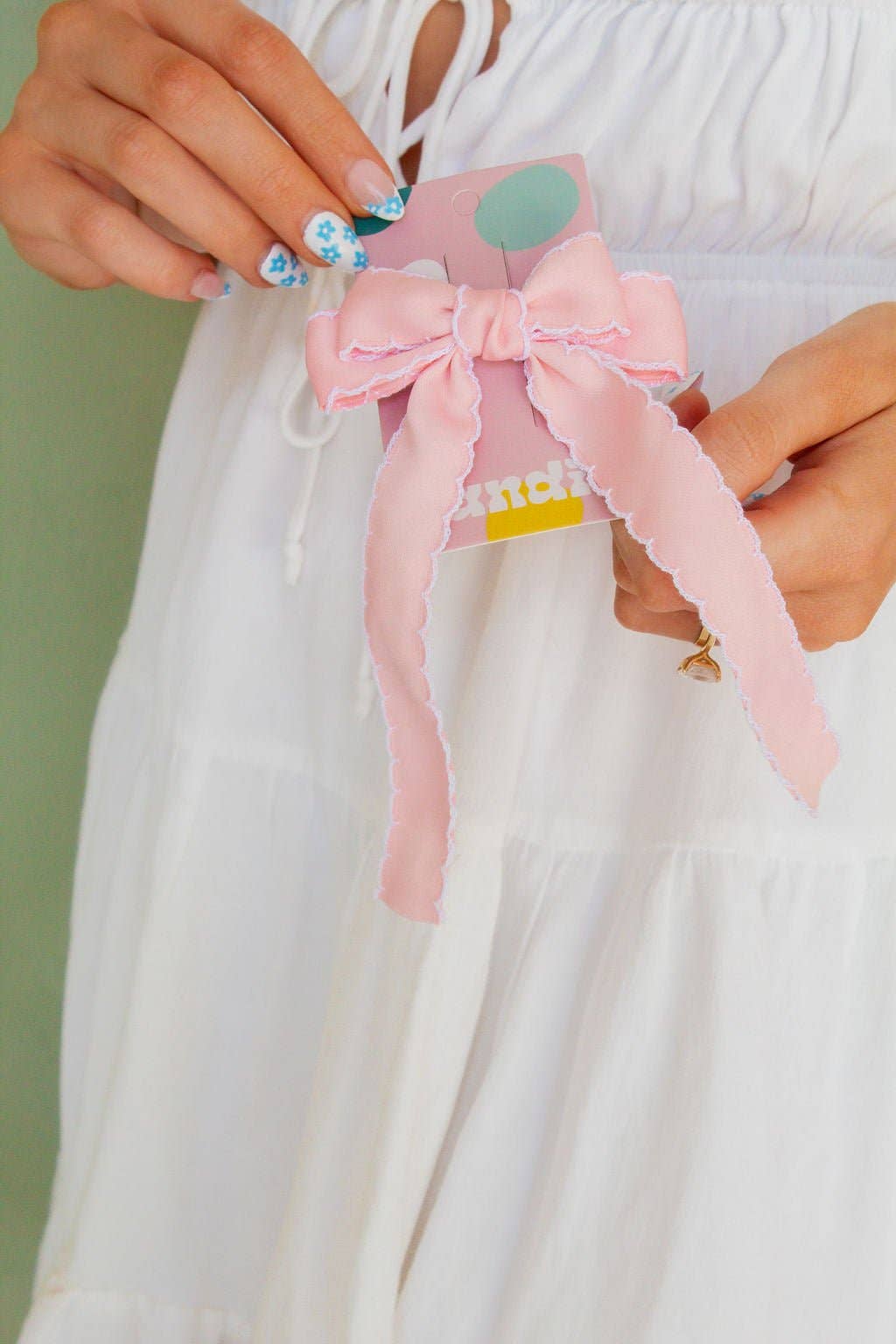 The Bow Collection: Scalloped Pastel Bow