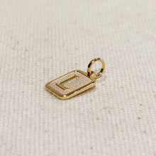 Load image into Gallery viewer, Paris Jewelry Collection: Textured Initial Charm PREORDER