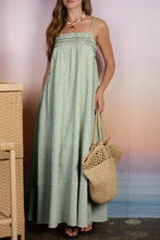 Load image into Gallery viewer, Mission Veijo Striped Maxi Dress in Green