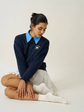 Load image into Gallery viewer, Ruffle Grip Pilates Sock in Pastel Smiley