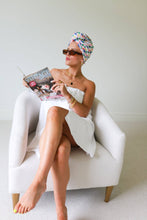 Load image into Gallery viewer, Towel Hair Wrap in Cheetah