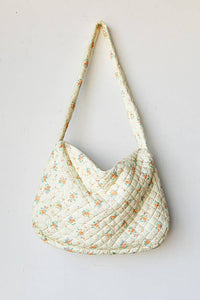 Floral Quilted Bag in Two Colors