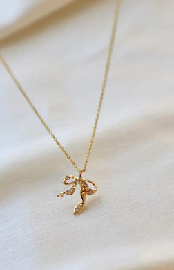 Paris Jewelry Collection: Dainty Bow Necklace