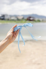 Load image into Gallery viewer, The Bow Collection: Satin Long Ribbon Bow Clip in Three Colors