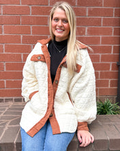 Load image into Gallery viewer, Bartow Cream Quilted Jacket