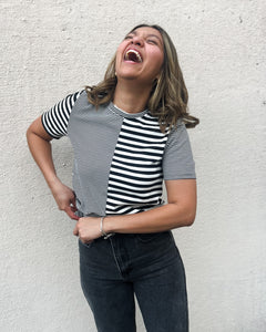 Silver City Striped Top