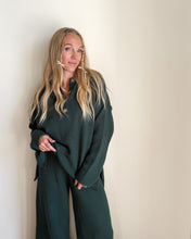 Load image into Gallery viewer, Easley Knit Set in Hunter Green