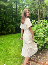 Load image into Gallery viewer, Cornelius Ruffled Midi Dress in Cream