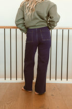 Load image into Gallery viewer, Midvale Wide Leg Jean in Dark Wash