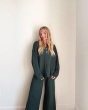 Load image into Gallery viewer, Easley Knit Set in Hunter Green