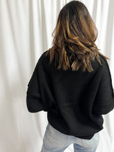 Load image into Gallery viewer, Island Park Side Slit Oversized Sweater in Grey