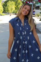 Load image into Gallery viewer, New Hampton Embroidered Dress