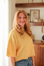 Load image into Gallery viewer, Bloomington Knit Mockneck in Sunflower