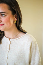 Load image into Gallery viewer, Highlands Button Down Cardigan in Oatmeal