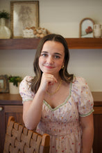 Load image into Gallery viewer, Vienna Pink Floral Smocked Maxi Dress