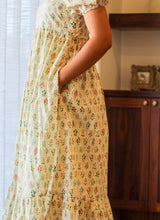 Load image into Gallery viewer, Asheville Cream Floral Dress
