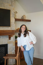 Load image into Gallery viewer, Hamptom Oversized Button Down in White